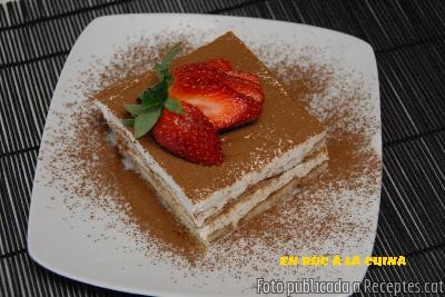 Tiramisú al estíl Susanna